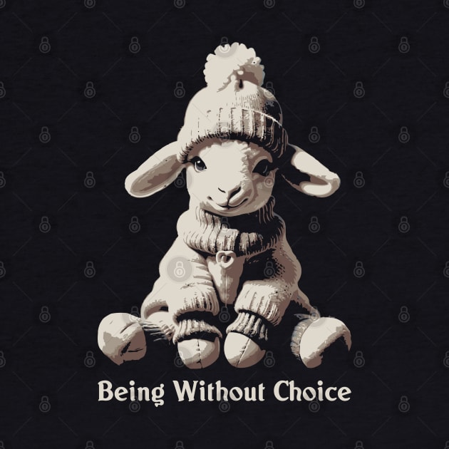 Being Without Choice - Nihilist Lamb Design by Trendsdk